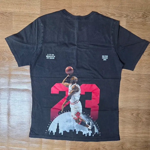[BUNJANG] Nike Air Jordan 23 Vintage Wash Short Sleeve T-Shirt / [us M, asia L]나이키 에어 조던 23 빈티지 워시 반팔 티셔츠
