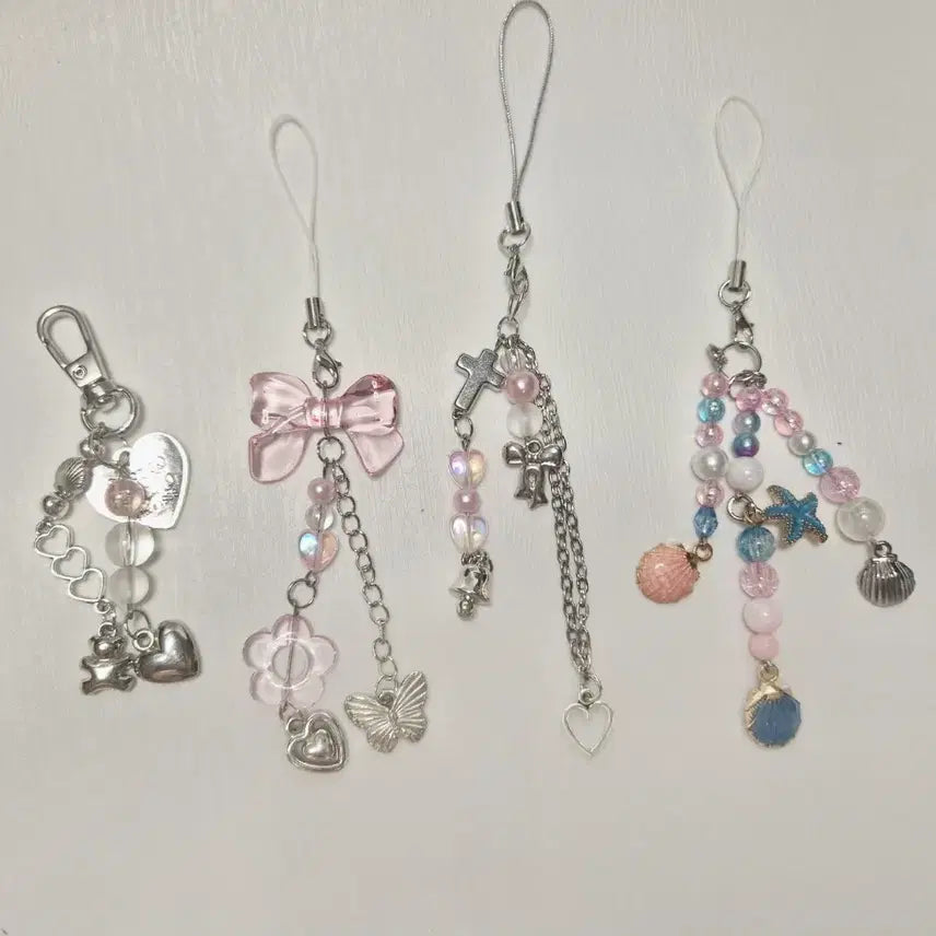[BUNJANG] Bead Keychain / 비즈 키링