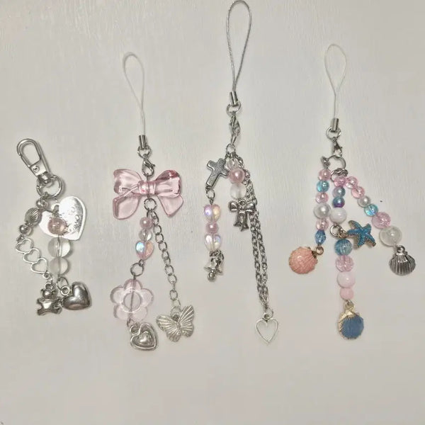 [BUNJANG] Bead Keychain / 비즈 키링
