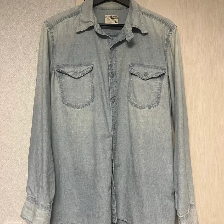 [BUNJANG] Wythe Chambray Shirt / Wythe 샴브레이 셔츠 l사이즈 팝니다
