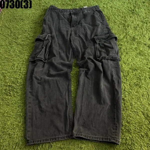 [BUNJANG] Musinsa Standard Cargo Pants Black L / 무신사 스텐다드 카고 바지 블랙 L 7/30