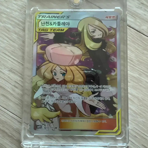 [BUNJANG] Pokemon Card Trainers N & Caitlin Tag Team / 포켓몬 카드 트레이너스 난천/카틀레야 태그팀
