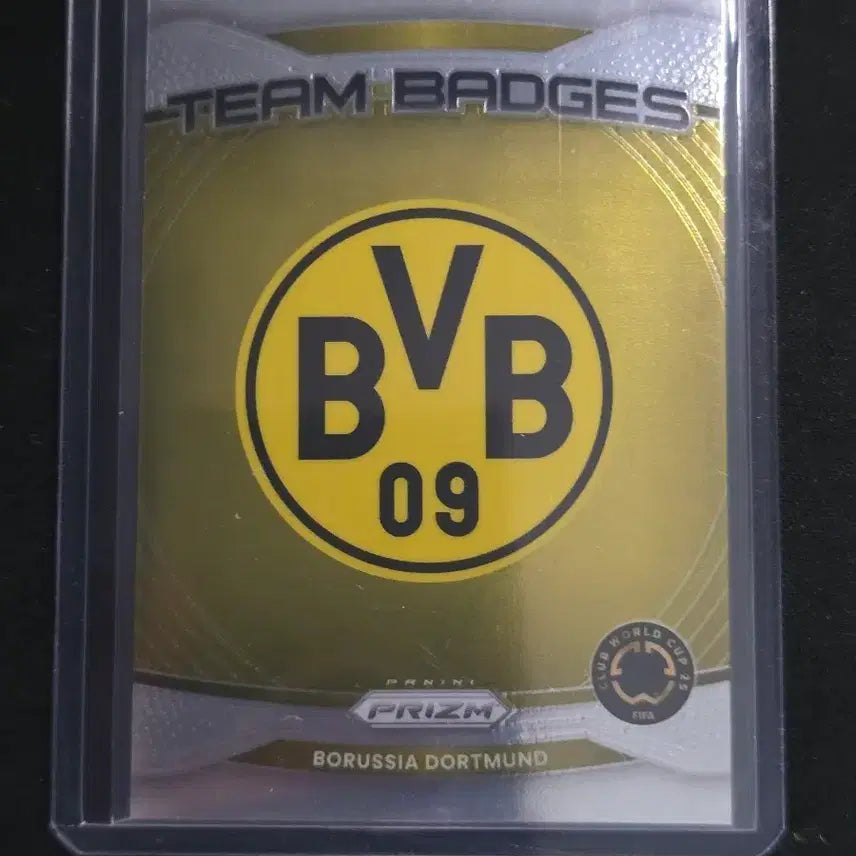 [BUNJANG] 24/25 Panini Prizm Club World Cup Team Badge Dortmund Soccer Card / 24/25파니니프리즘 클럽월드컵 팀뱃지 도르트문트 축구카드