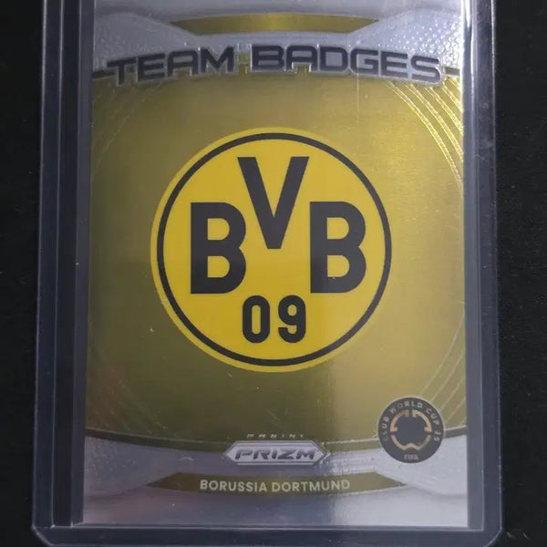 [BUNJANG] 24/25 Panini Prizm Club World Cup Team Badge Dortmund Soccer Card / 24/25파니니프리즘 클럽월드컵 팀뱃지 도르트문트 축구카드