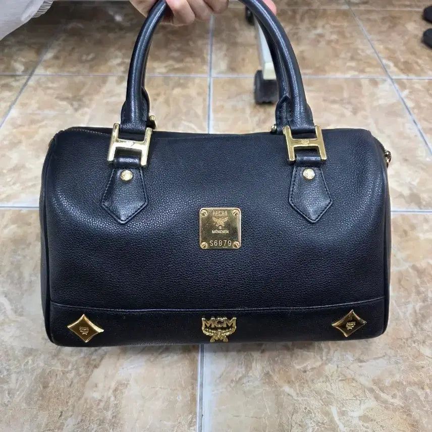 [BUNJANG] MCM Black Tote Bag / MCM 토트백 블랙