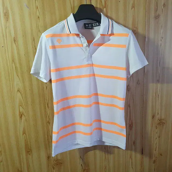 [BUNJANG] Descente Short Sleeve Polo T-shirt Size 95 / 데상트 반팔 카라티 95