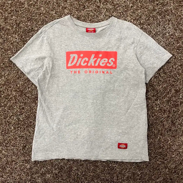 [BUNJANG] SM Entertainment x Dickies Logo T-Shirt Grey / S-M 디키즈 로고 그레이 티셔츠