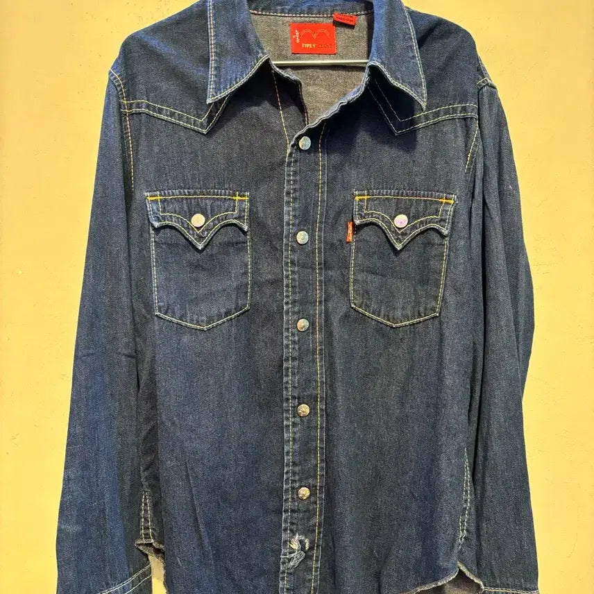 [BUNJANG] Levi's Red Tab Denim Shirt / 리바이스 정품 레드탭 데님셔츠