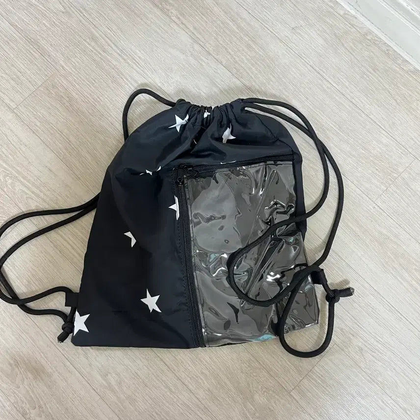 [BUNJANG] Star Pattern Gym Sack Bag / 별패턴 짐색 덕질 가방