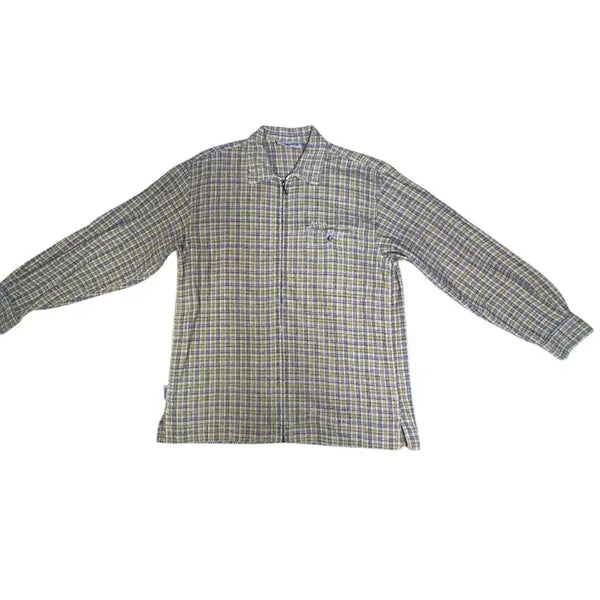 [BUNJANG] Bitch Skateboards Tweed Zip-Up Shirt (M) / 빈티지 비치스케이트보드 bitch skateboards 트위드 집업셔츠 M