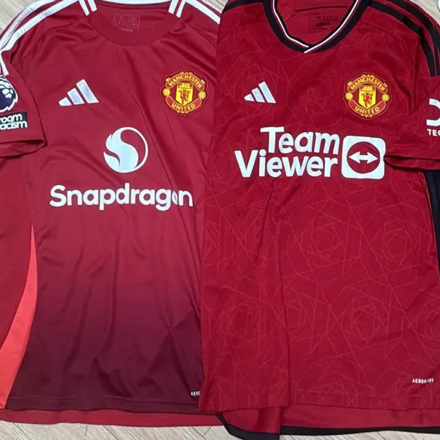 [BUNJANG] Manchester United 23/24 & 24/25 Uniform Bundle Set / 23/24 24/25 맨유 유니폼 일괄