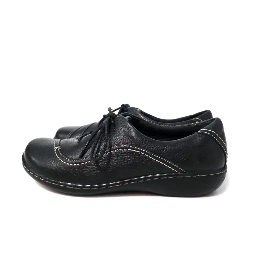 [BUNJANG] Clarks Embrace Brook Black Leather Loafers / [245] 클락스 엠브레이스 브룩 블랙