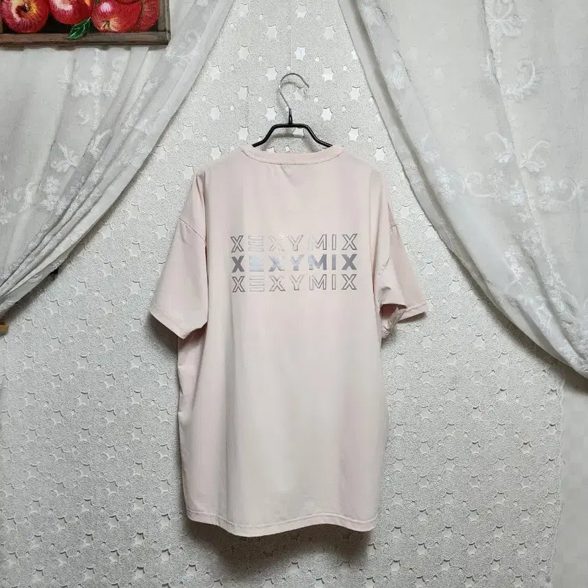 [BUNJANG] XEXYMIX Oversized Short Sleeve T-Shirt / 젝시믹스 오버핏 반팔티 여성55~77