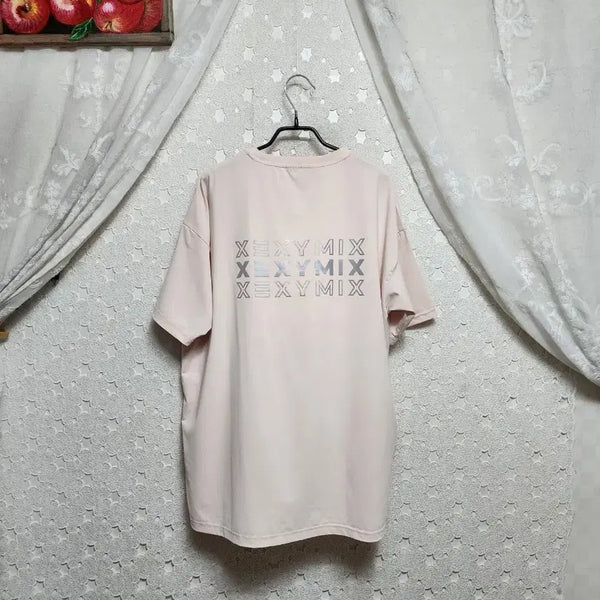 [BUNJANG] XEXYMIX Oversized Short Sleeve T-Shirt / 젝시믹스 오버핏 반팔티 여성55~77