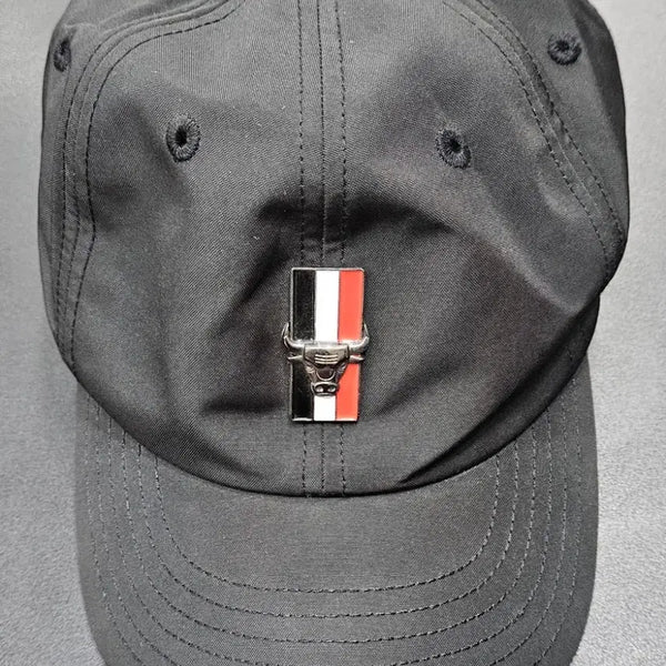 [BUNJANG] NBA Chicago Bulls Metal Badge Ball Cap / [택 달린 새상품] NBA 시카고불스 메탈 뱃지 볼캡