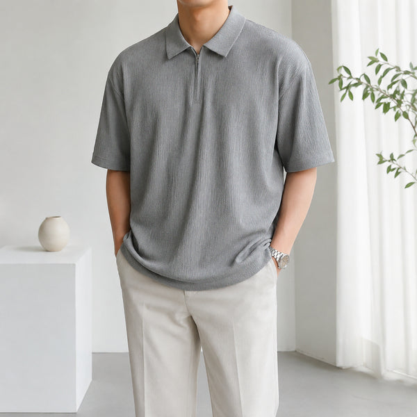 [BUNJANG] STCO Men's Half-Sleeve Collar T-Shirt Size 105 / [105]STCO에스티코 반팔 카라티