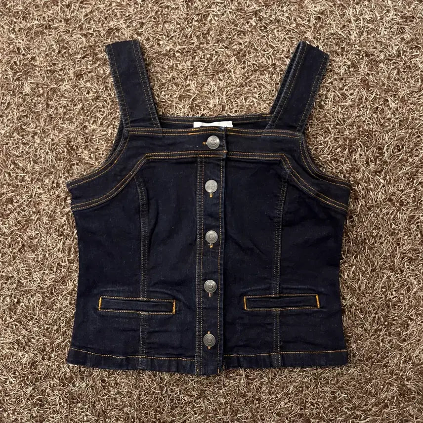 [BUNJANG] Derek Lam Denim Bustier / 55 데렉램 데님 뷔스티에