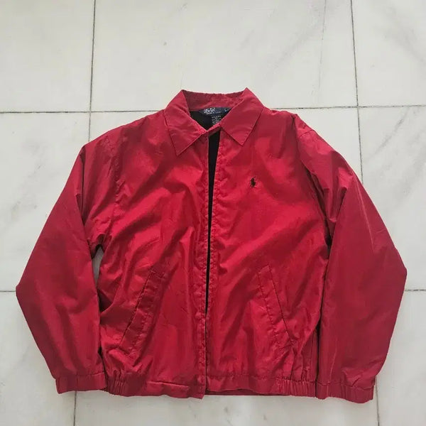 [BUNJANG] Vintage Polo by Ralph Lauren Red Swing Top Jacket L / 빈티지 폴로 랄프로렌 레드 스윙탑 자켓