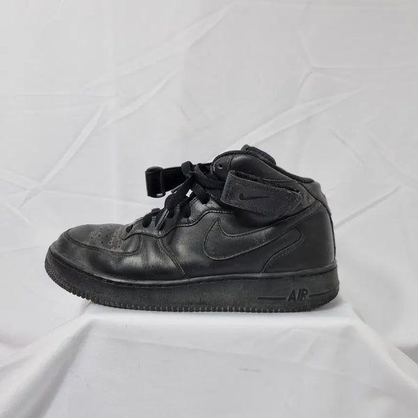 [BUNJANG] Nike Air Force 1 '07 Mid Triple Black Sneakers / 빈티지하서 265 나이키 에어 포스 1 07 미드 트리플 블랙 스니커즈