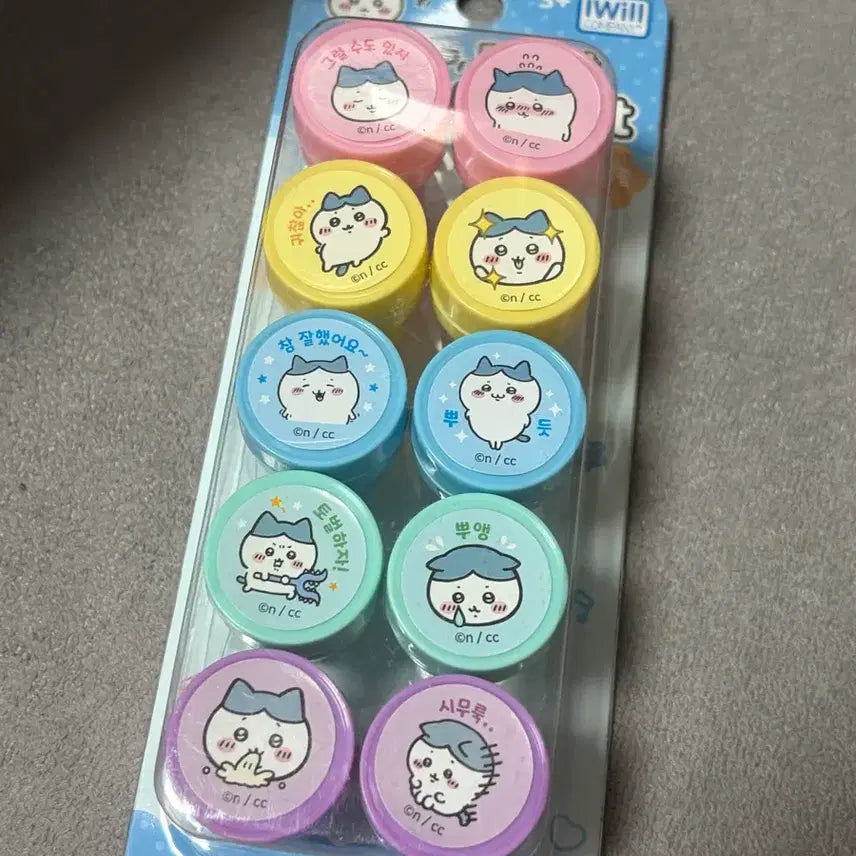 [BUNJANG] Monzaku Mini Stamp Set / 먼작귀 가르마 미니스템프