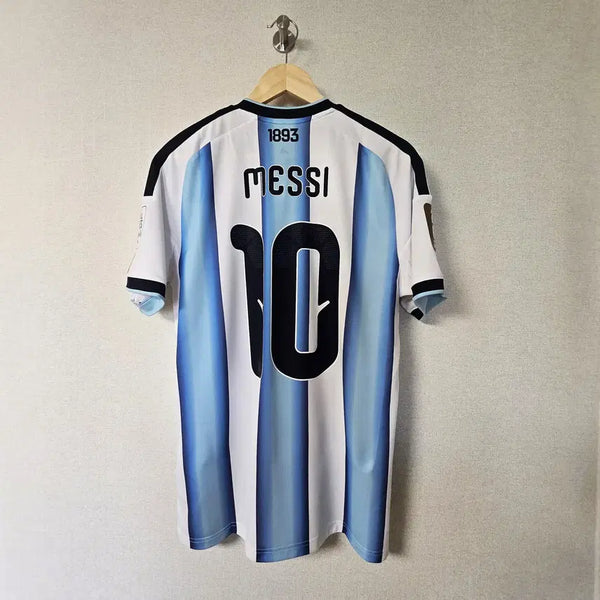 [BUNJANG] Adidas Argentina 26-28 Home Jersey Messi Final Version / 26-28 아르헨티나 홈 유니폼 메시 결승 버전