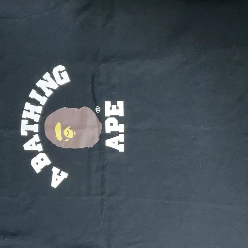 [BUNJANG] BAPE COLLEGE TEE T-shirt / 베이프 반팔티 COLLEGE TEE