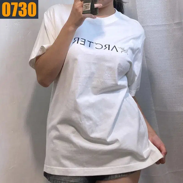 [BUNJANG] Arc'teryx White T-Shirt / 105 아크테릭스 화이트 반팔 티셔츠