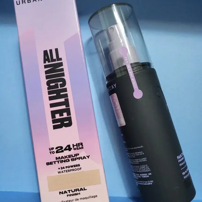 [BUNJANG] Urban Decay All Nighter Makeup Setting Spray - Natural Finish (118ml) / 어반디케이 올 나이터 메이크업 세팅 스프레이 118ml