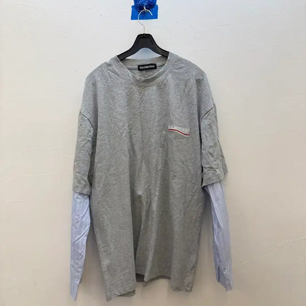 [BUNJANG] Valentino Layered T-Shirt (L) / 발렌 레이어T L사이즈