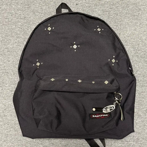 [BUNJANG] Dope Jason Eastpak Studded Backpack Black / 도프제이슨 이스트팩 스터드 백팩