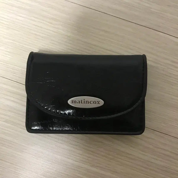 [BUNJANG] Martin Cox Card Wallet Black / 마틴콕스 카드지갑 블랙
