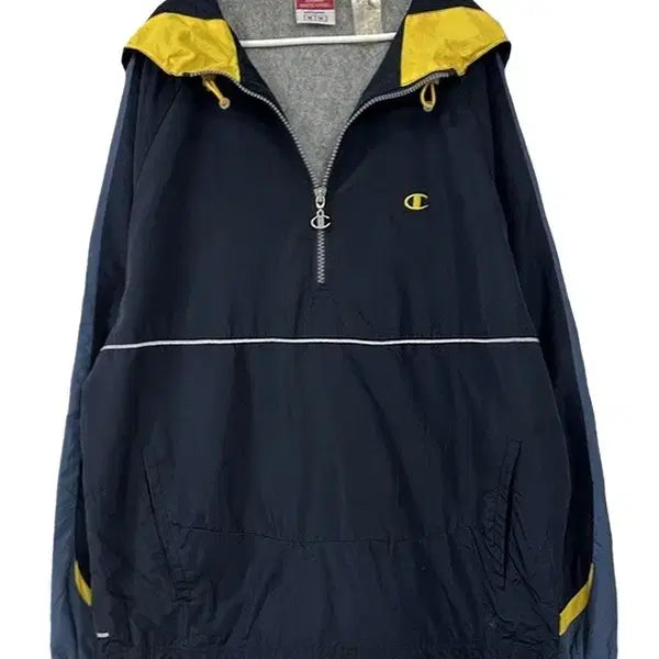 [BUNJANG] Champion 90s Vintage Hooded Anorak / [M] CHAMPION 챔피온 90s 올드스쿨 빈티지 후드아노락