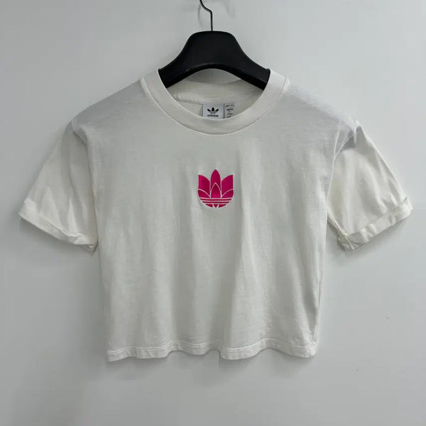 [BUNJANG] Adidas Women's Cropped Short Sleeve T-Shirt (Size 95) / 95 아디다스 여자 크롭 반팔 티셔츠