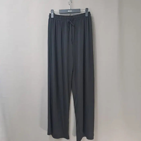 [BUNJANG] Waistband String Wide Slacks / 허리밴드스트링  와이드 슬랙스