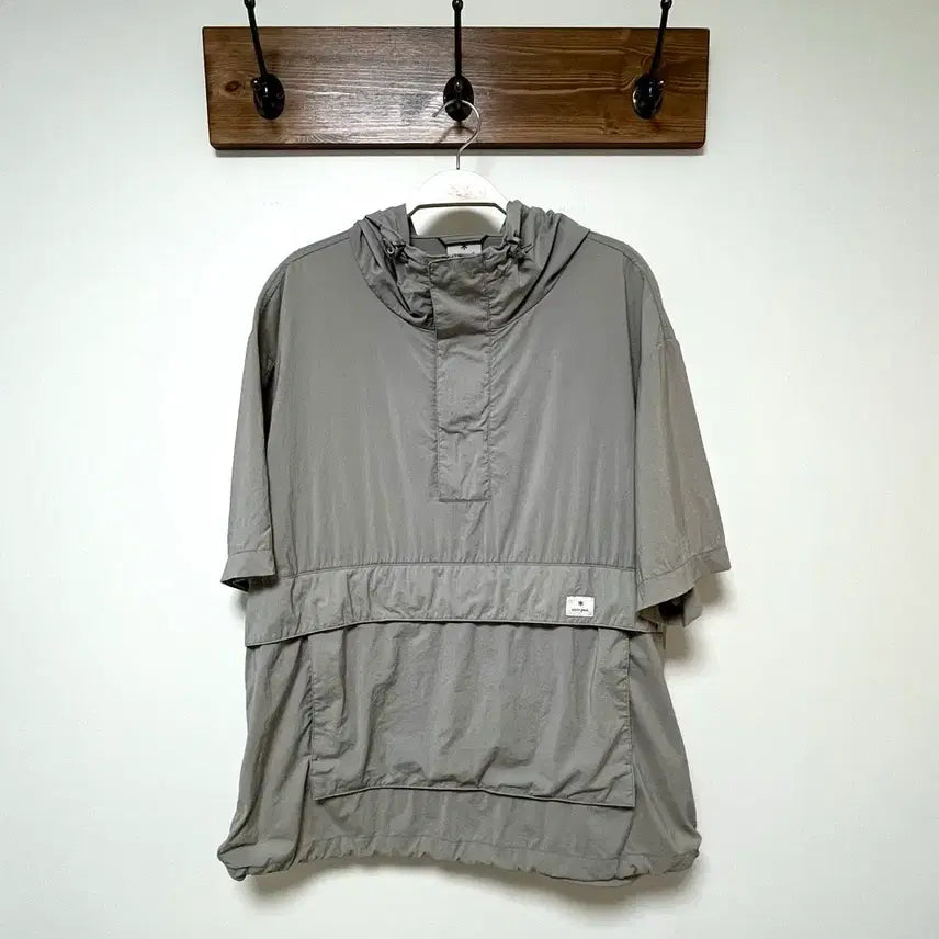 [BUNJANG] Snow Peak Short Sleeve Anorak Half-Zip Anorak / 스노우피크 반팔 아노락  반집업 아노락