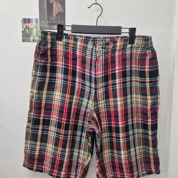 [BUNJANG] Henry Cotton Check Shorts Size 90 / 헨리코튼 체크 반바지 90 사이즈