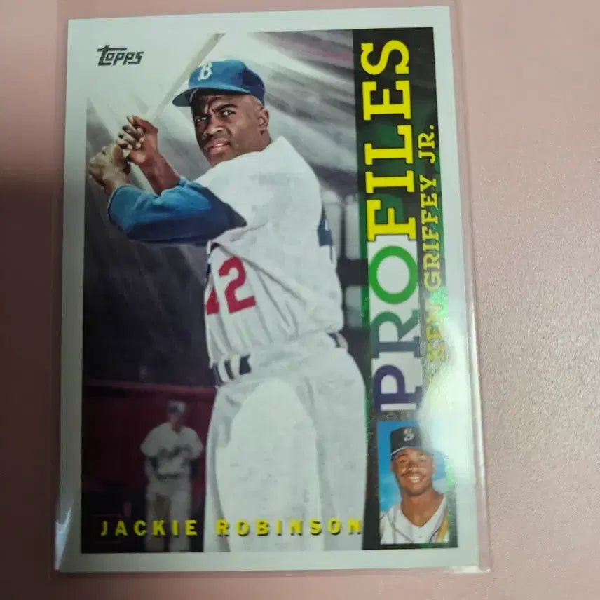 [BUNJANG] Jackie Robinson 2026 Topps Profiles Card / 다저스)재키 로빈슨 2026 Topps Profiles