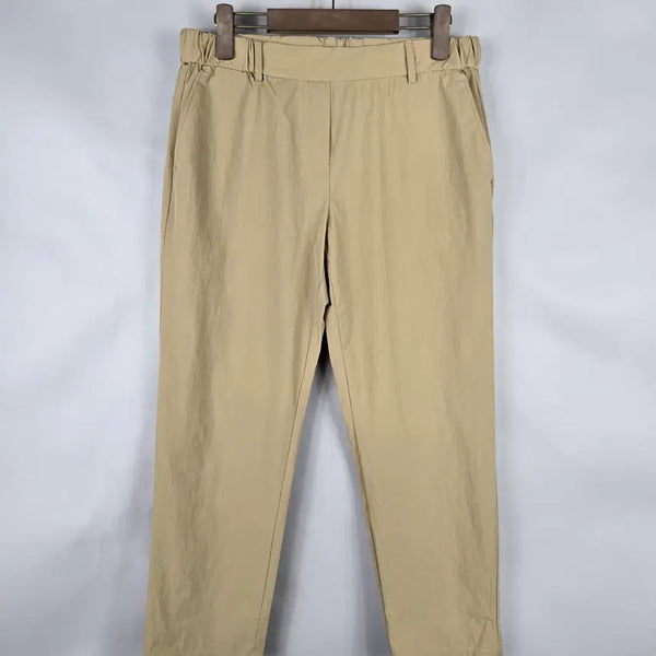 [BUNJANG] Miseenscene Women's Side-Banding Lightweight Spandex Pants / [무료배송]미센스 77 여성 사이드밴딩 얇은 바스락 스판 바지 여름 팬츠