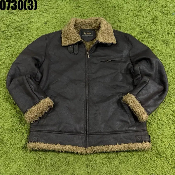 [BUNJANG] Ice Castle Brown Mustang Jacket / 아이스 캐슬 무스탕 자켓 브라운 100 7/30
