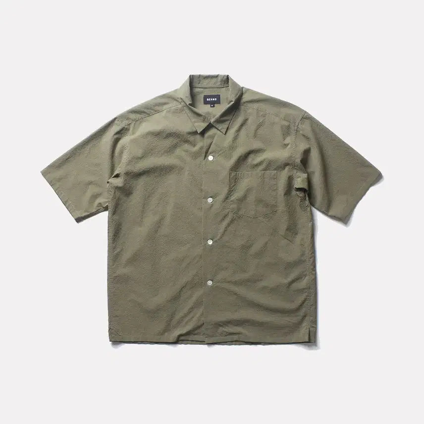 [BUNJANG] BEAMS Half Sleeve Shirt / 빔즈 하프셔츠_2832