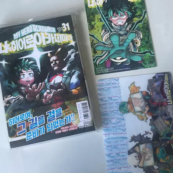 [BUNJANG] My Hero Academia Manga Volume 31 First Edition with Double Bonus / 초판) 나의 히어로 아카데미아 만화책 31권 더블특전 (띠지O)