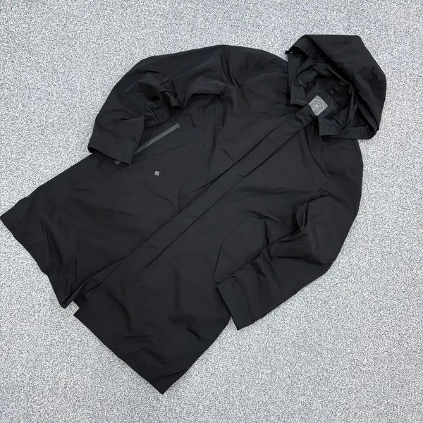 [BUNJANG] Hazzys Hooded Windbreaker Long Coat Jacket / 100 헤지스 후드 바람막이 롱 코트 자켓 0730J2