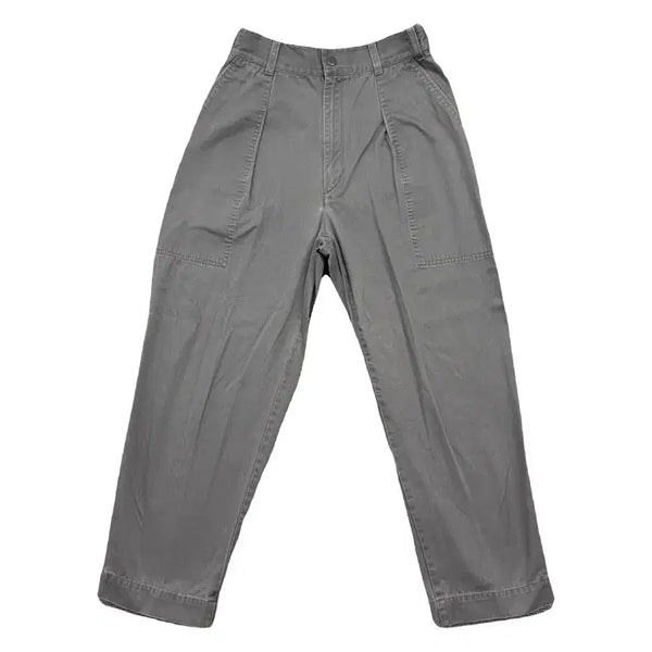 [BUNJANG] Uniqlo Gray Casual Cotton Pants Size 61 / 유니클로 그레이 캐주얼 면바지 61