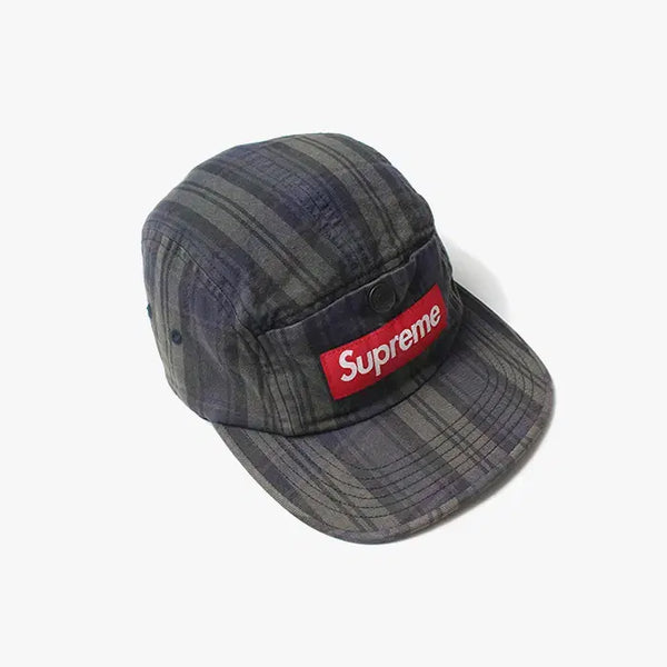 [BUNJANG] Supreme Green Check Cap / SUPREME "Green Check Cap"