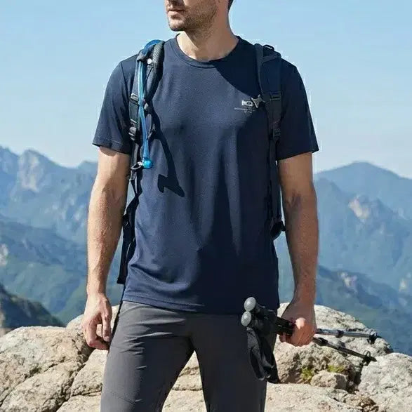 [BUNJANG] K2 Functional Round Neck Short Sleeve T-Shirt (Men's 105) / [105]K2 기능성 반팔 라운드티