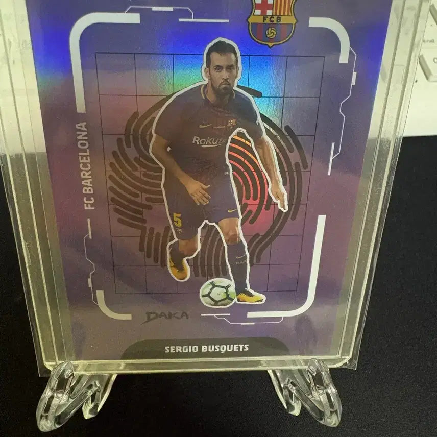 [BUNJANG] FC Barcelona Busquets Limited Edition Card / 다카 부스케츠 175한정 카드