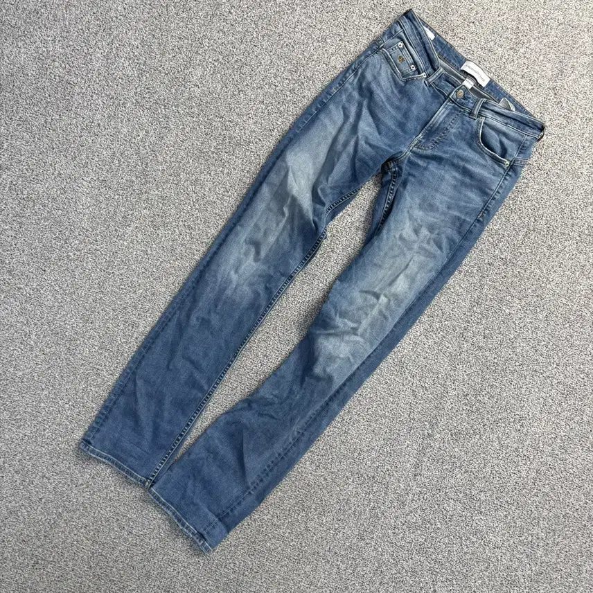 [BUNJANG] Calvin Klein Straight Leg Wash Jeans Size 28x34 / W28L34 캘빈클라인 중청 워싱 청바지 0730J1