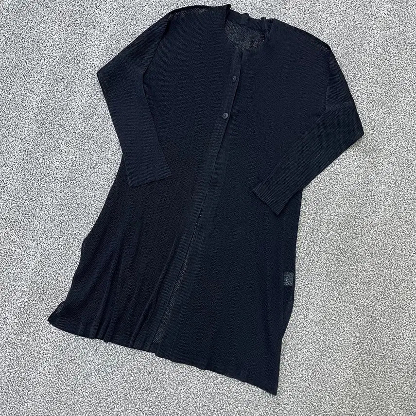 [BUNJANG] Vintage Women's Pleated Cardigan / F 빈티지 여성 플리츠 가디건 0730M2