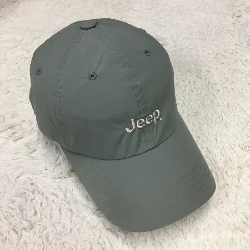 [BUNJANG] Jeep Woven Logo Ball Cap / 지프 우븐 로고 모자 볼캡 GG29