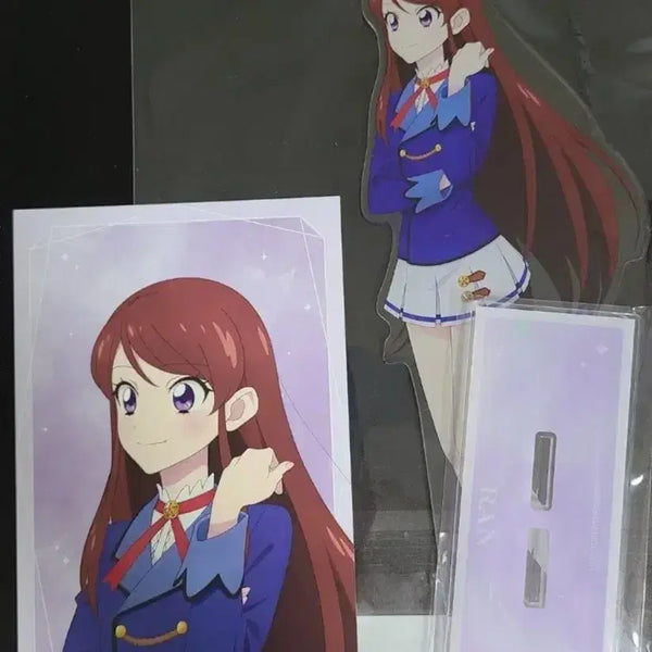 [BUNJANG] Aikatsu! Ran Lofty Giraffe XL Acrylic Stand & Special Postcard Set / 원가양도) 아이엠스타 보라 아이카츠 란 로프트 걸음 특대아크릴스탠드특전엽서